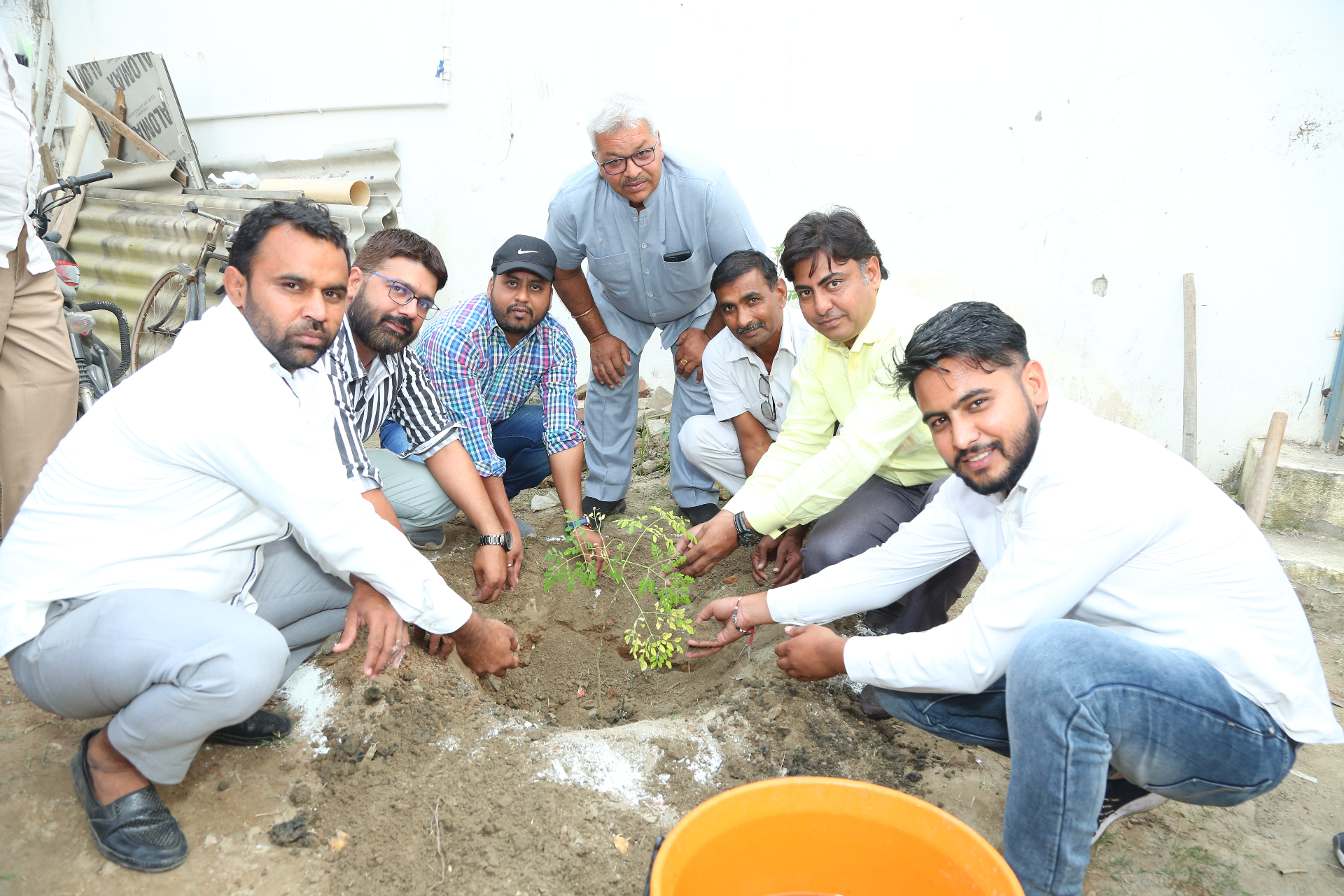 Plantation Drive with Haryana Horticulture Dept.